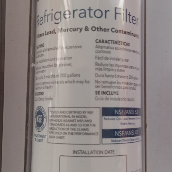Insignia package 2 water filters - Picture 6 of 6